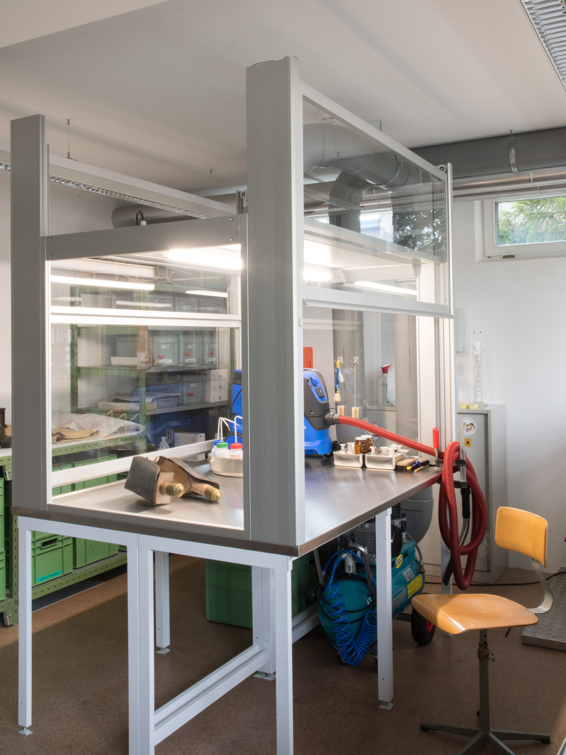 Der GMC in der Spritzkabine